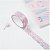 Клейкая лента декоративная MESHU "Pink elegance", 1,5см*3м, 327379, MS_36869