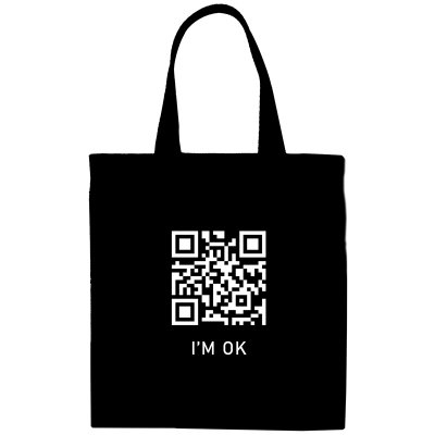 Сумка-шоппер ArtSpace "QR-code", 31*39см, 335682